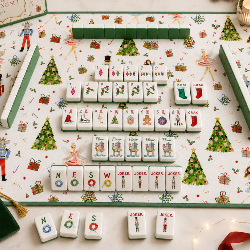 KEVA - Holiday Lights Mahjong Kit