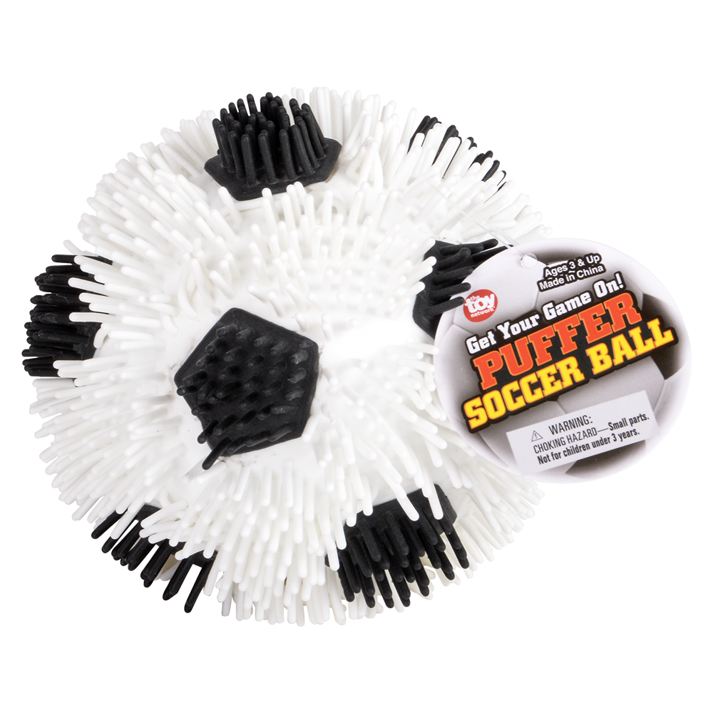 The Toy Network -  5" PUFFER SOCCER BALL