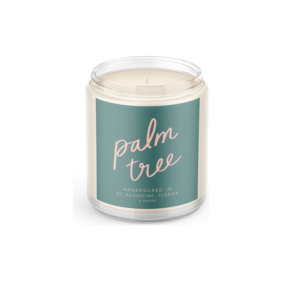 Palm Tree Candle