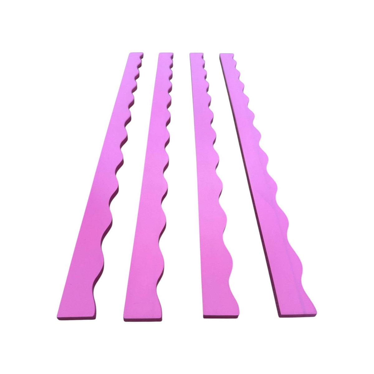 Peace Love Mahjong - Wavy Mahjong Rack Pusher Set - Pink