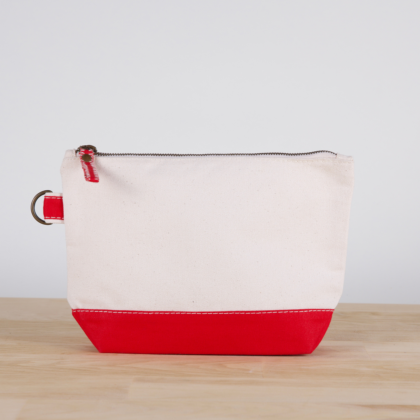 ShoreBags - All In Zip Top Pouch: Pink / No Monogram