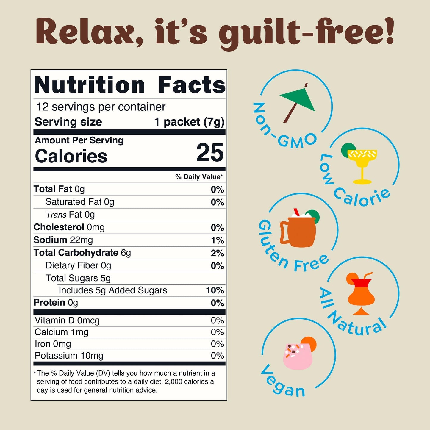 Espresso Martini Cocktail Mixer - 12 Serving Multipack