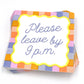 Please Leave By 9p.m. | Cocktail Napkins