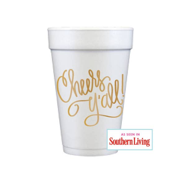 Cheers Y'all | FROST FLEX Cups - 20 oz (8 per package) - Natalie Chang