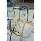 Standard Canvas Tote - Fall Collection | Customizable: Chocolate Stripes - KENZKUSTOMZ