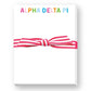 Donovan Designs - SORORITY GREEK RAINBOW MINI NOTEPAD: ZETA TAU ALPHA