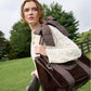 Espresso Polka Dot Bow Jelly Tote Bag - Case-Mate