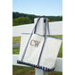 Standard Canvas Tote - Fall Collection | Customizable: Chocolate Stripes - KENZKUSTOMZ