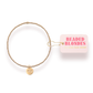 Beaded Blondes - Phi Mu Charm Bracelet: Standard 6.75 inch