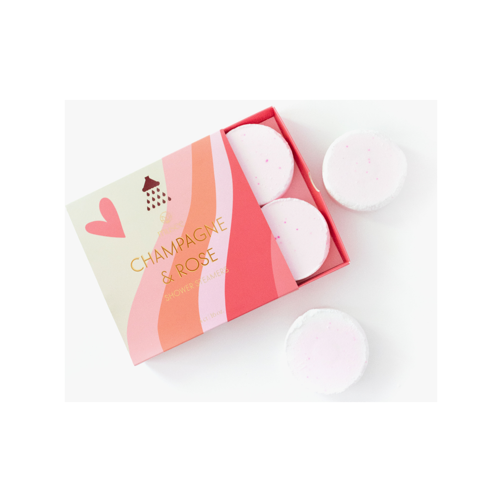 Champagne and Rose Shower Steamers