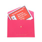 Peace Love Mahjong - Card Clutch: Hunter Green