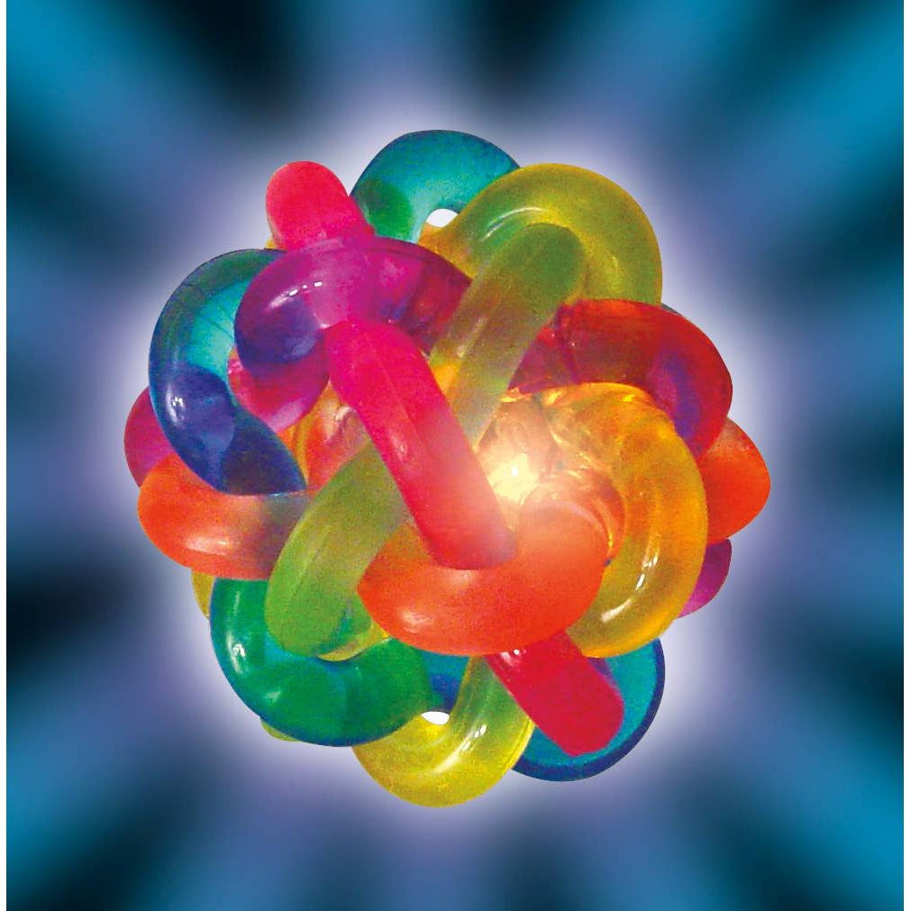 Toysmith - Flashing Orbit Ball Fun Light Up Toy