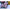Enamel Stretch Bracelets - Team Spirit -Set of 3-Asst Colors: Purple + White