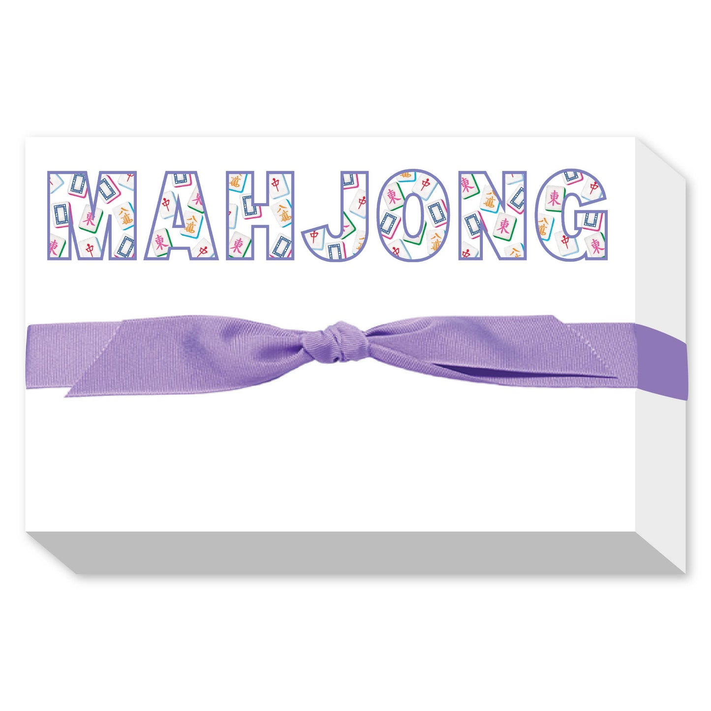 Donovan Designs - MAHJONG BIG AND BOLD NOTEPAD