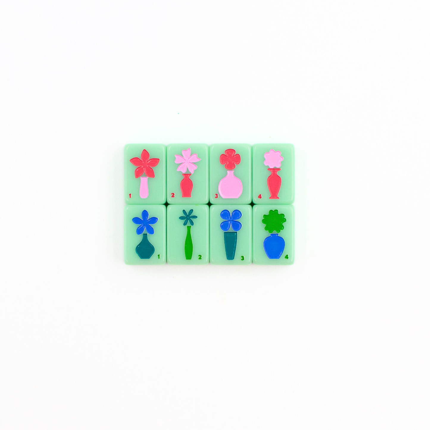 My Fair Mahjong - MINI TRAVEL MAHJONG  |  Mini Anywhere Series  |  Green