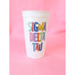 DELTA GAMMA Bring On the Fun Sorority Stadium Cup (set of 1)