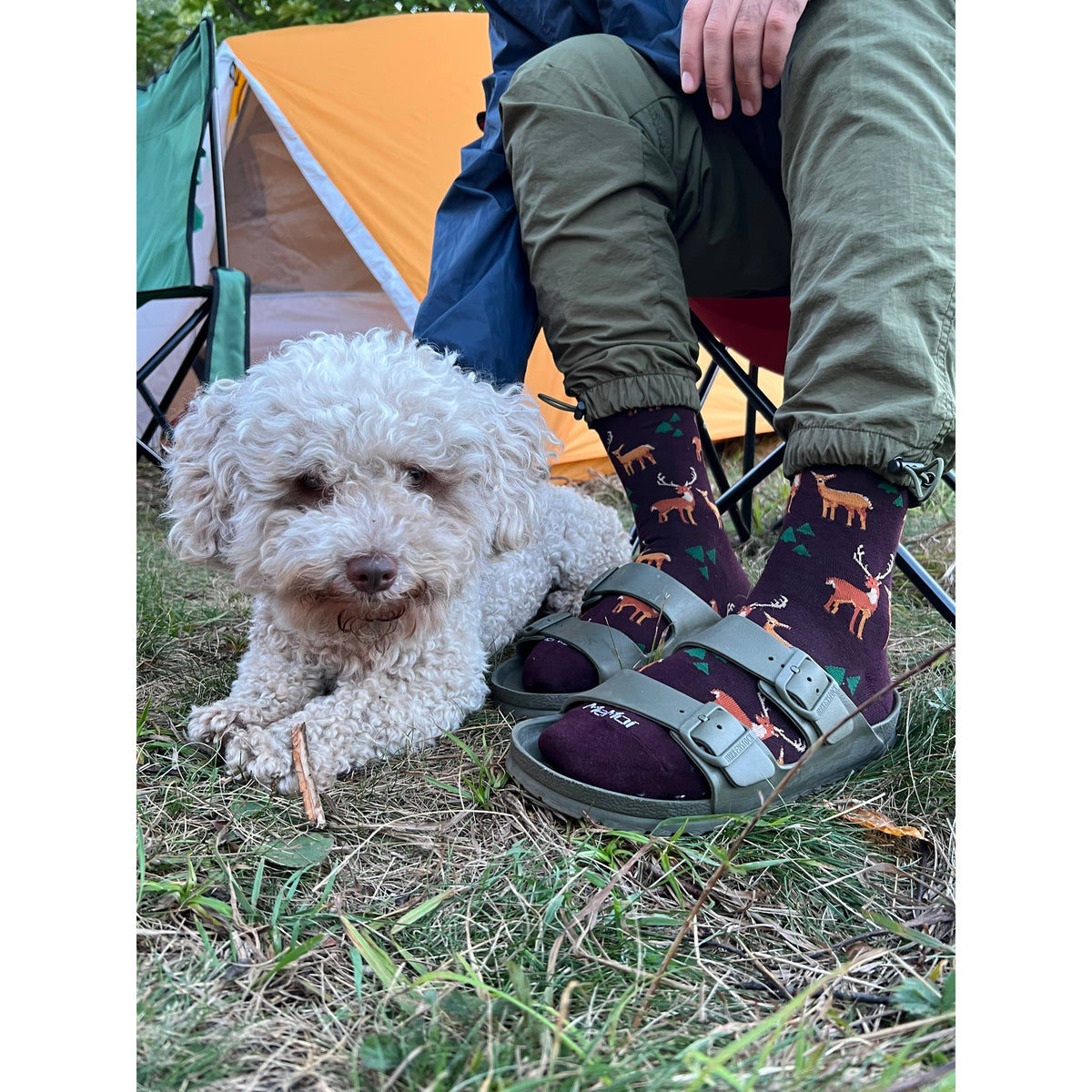 Oh Deer | Bamboo Blend Men's Crew Sock