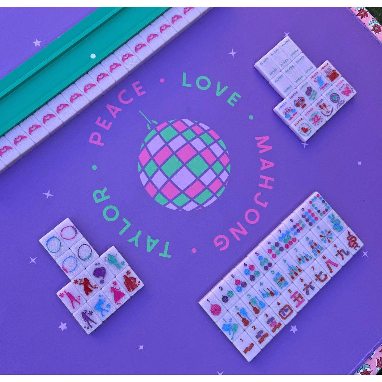 Peace Love Mahjong - Taylor's Tiles - Mahjong Set