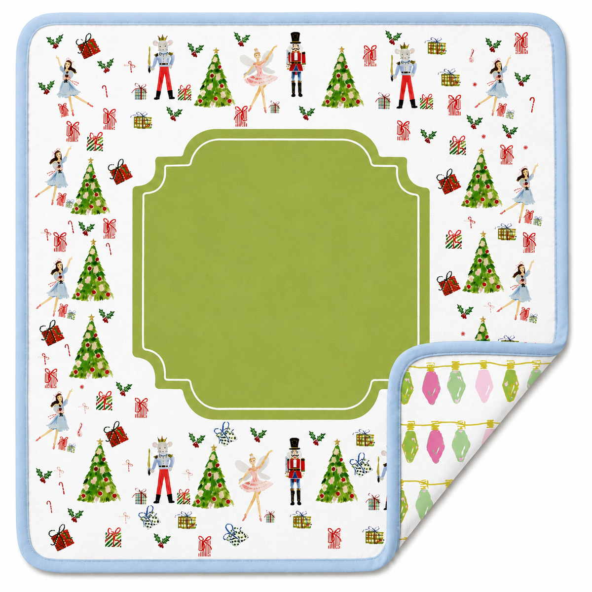 KEVA - Holiday Lights Double-Sided Mahjong Mat (Preorder)