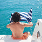 Dock & Bay USA - Dock & Bay Quick Dry Towels - Cabana - Whitsunday Blue: Large (63x35")