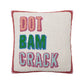Peking Handicraft - Dot Bam Crack Hook Pillow -