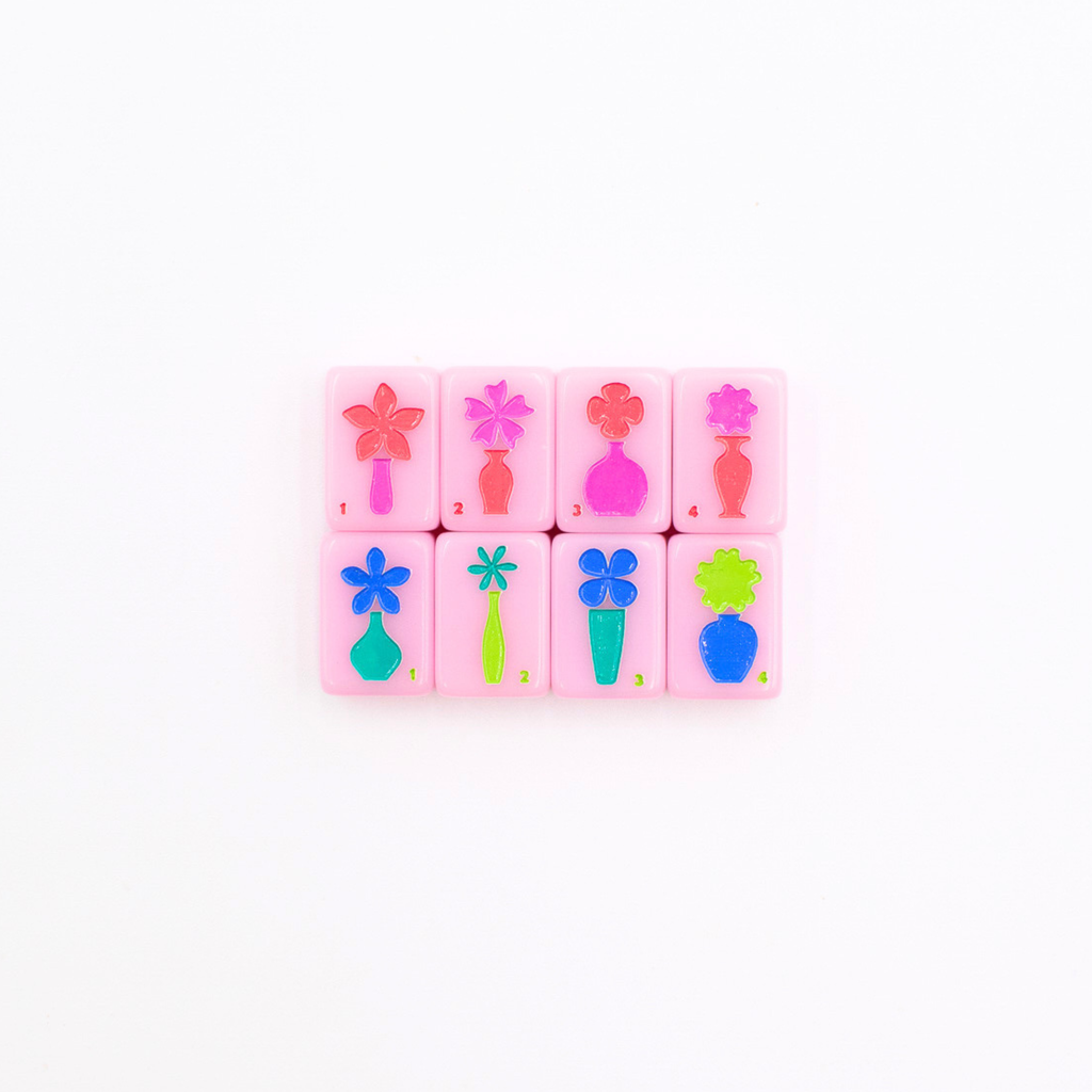 LIMITED TIME SALE  - My Fair Mahjong - MINI TRAVEL MAHJONG  |  Mini Anywhere Series  |  Pink