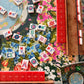Britt Mills Design - Eden Leatherette Mahjong Mat: 33.5" Square