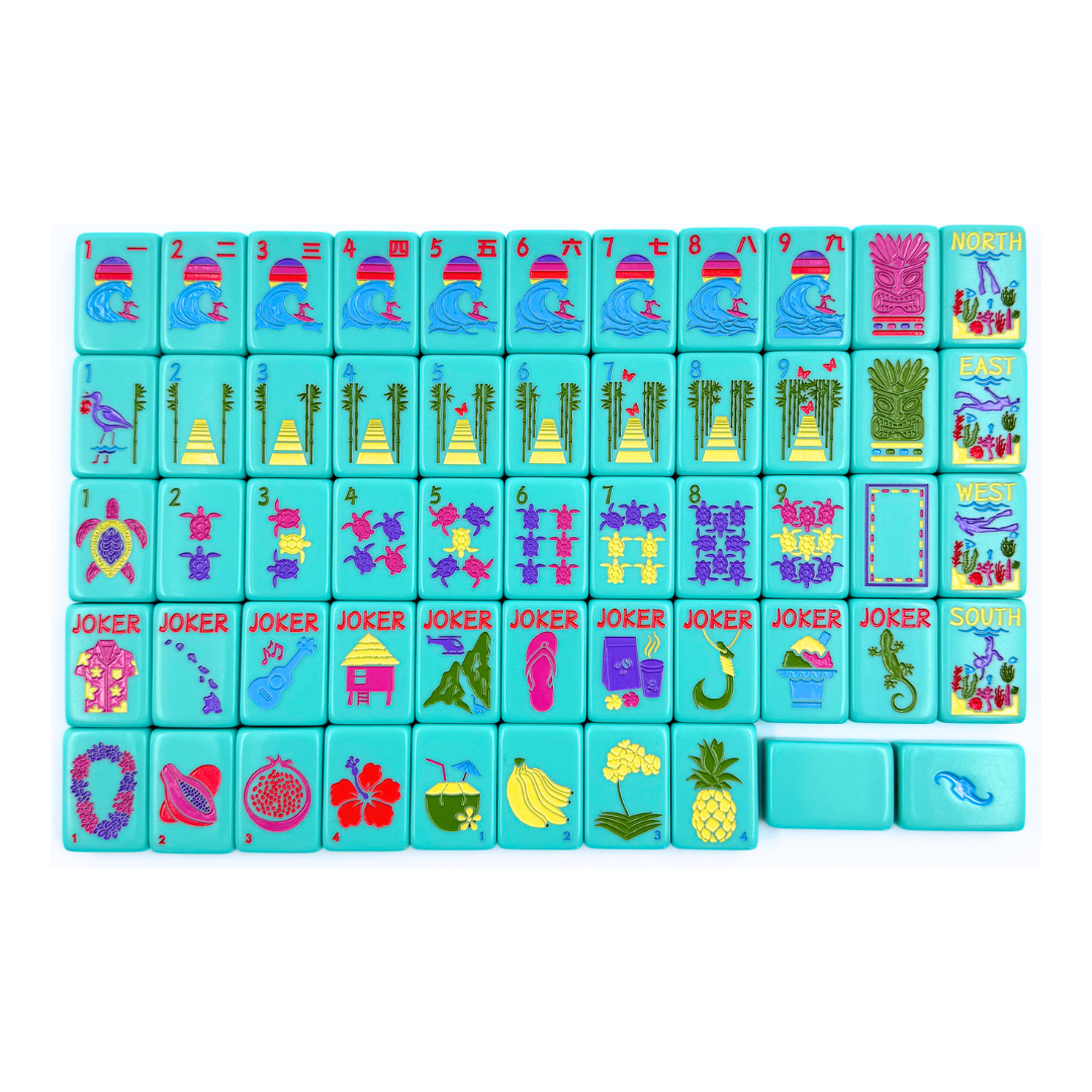 My Fair Mahjong - THE HAWAII SERIES | Mahjong Tile Set with Aloha Flair