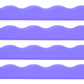 My Fair Mahjong - MAHJONG RACK PUSHER ADD ON-MAGNETIC | Premium Acrylic Set(4): Transparent-Wavy-Purple