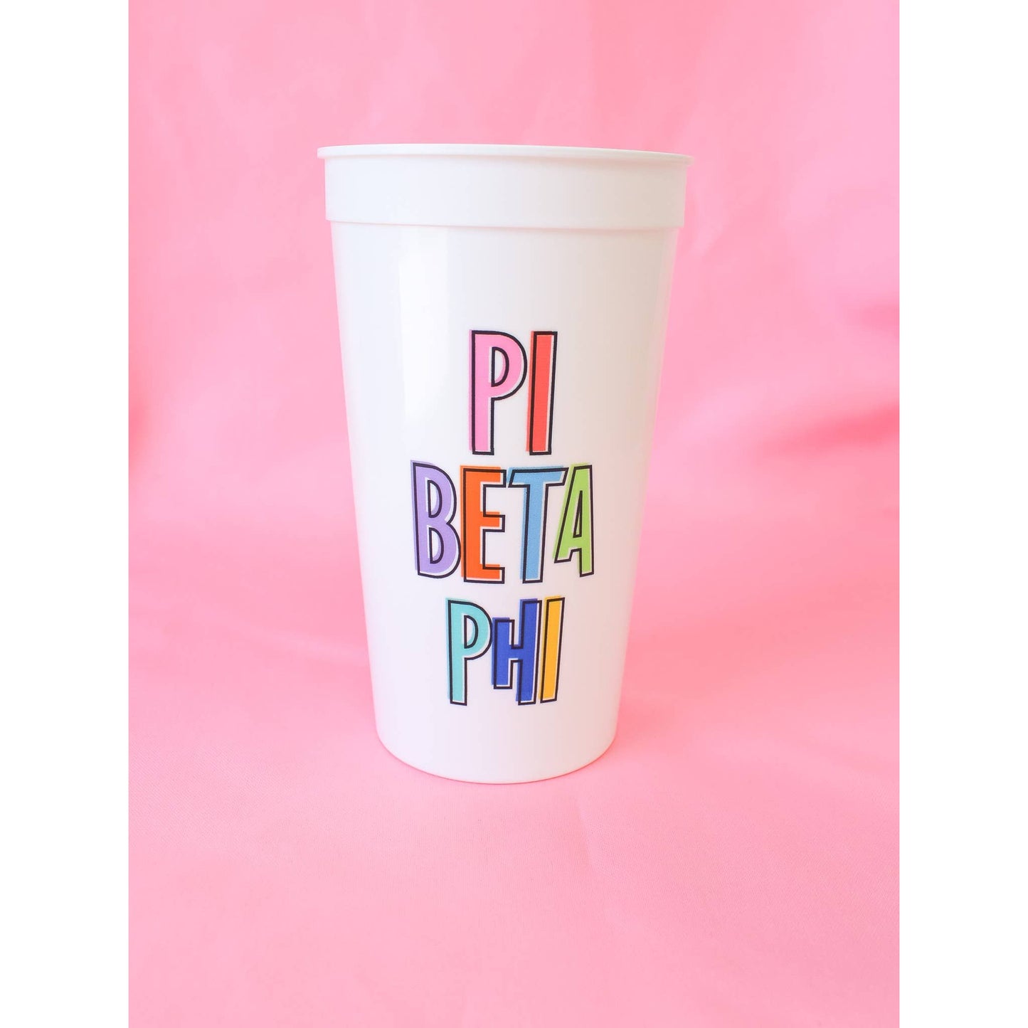 DELTA GAMMA Bring On the Fun Sorority Stadium Cup (set of 1)