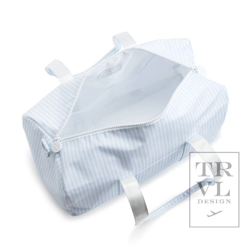 TRVL Design - Weekender - Gingham Lilac Duffel Bag