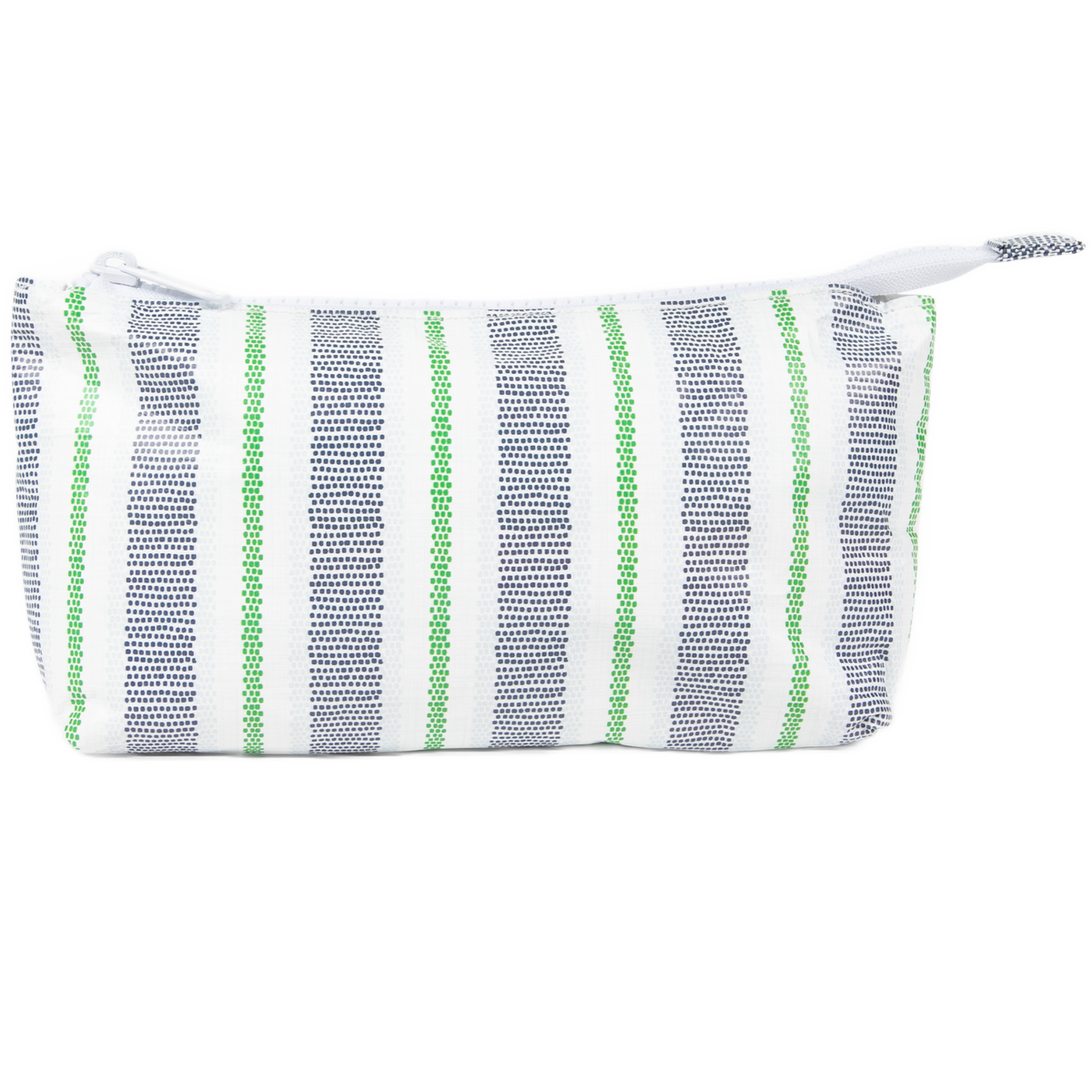 Small Tyvek® Zipper Pouch | Lilac Gingham