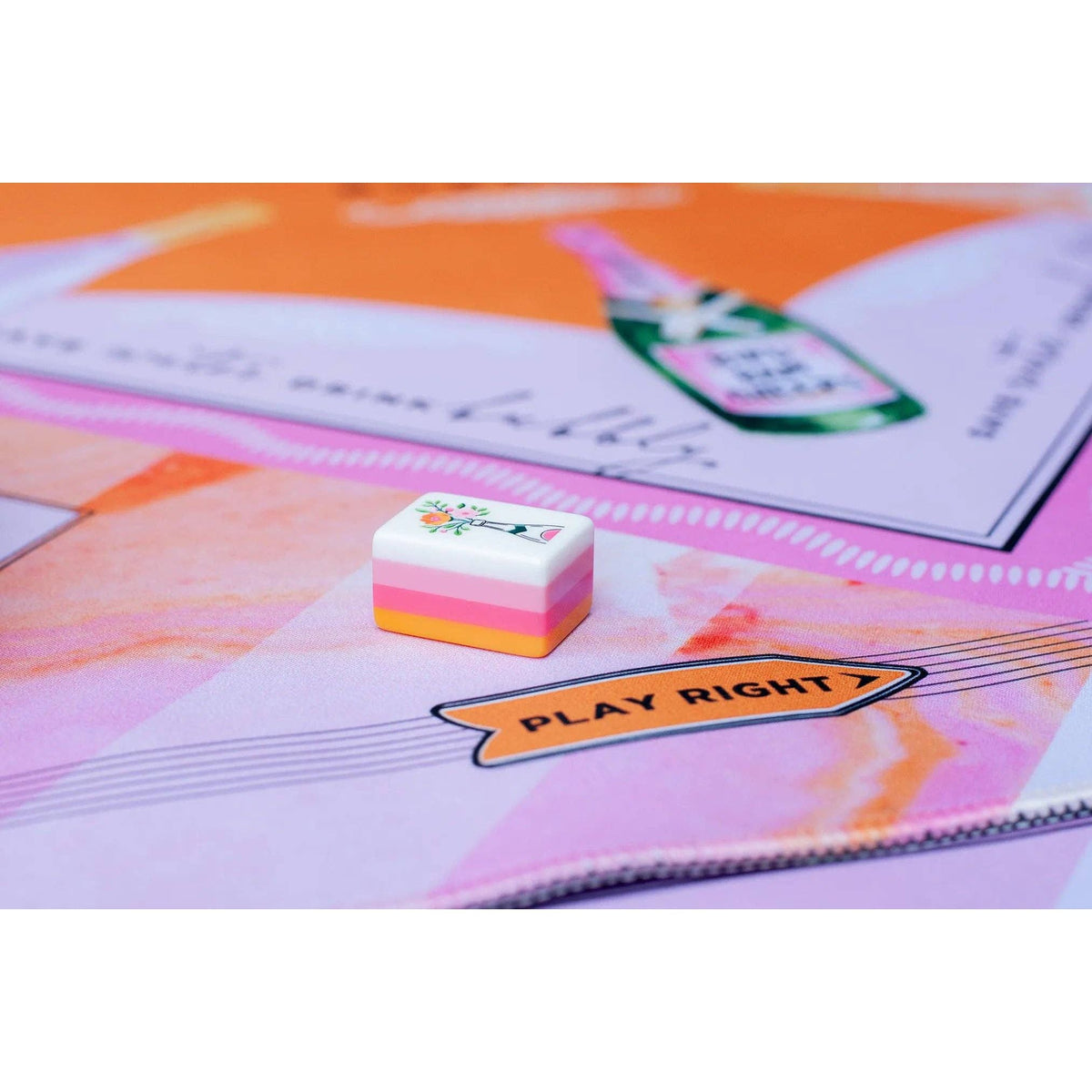 Bams & Bubbly Mahjong Tiles - Champagne