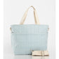 CB STATION - Stripes Cooler Tote: Gray