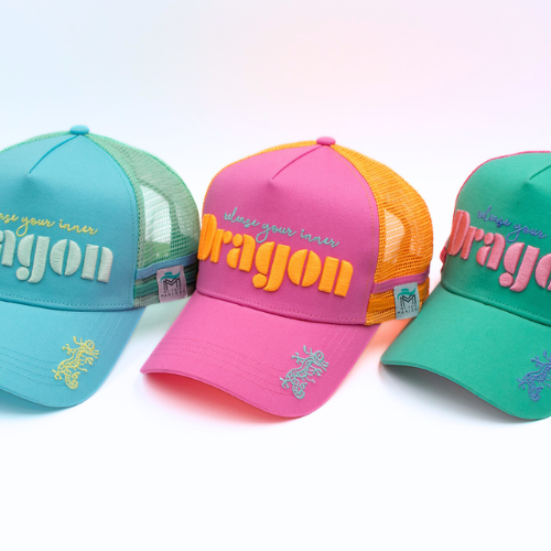 My Fair Mahjong - MAHJONG HAT | Release Your Inner Dragon: Blue