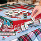 Anders Ruff Design Co. - Santa's Mahjong Mail Mahjong Mat