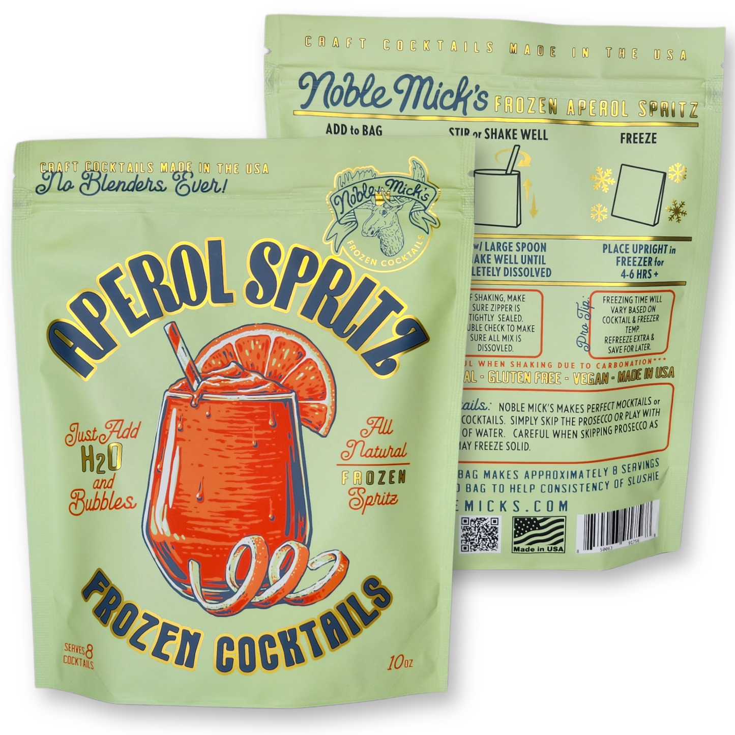 Noble Mick's - Craft Beverage Company - Aperol Spritz Frozen Cocktail