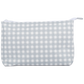 Medium Tyvek® Zipper Pouch | Red Gingham