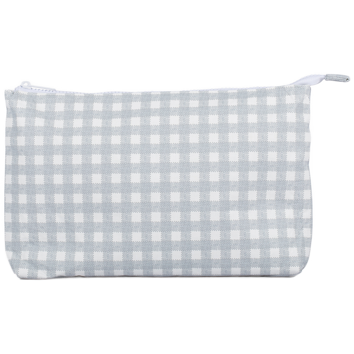 Medium Tyvek® Zipper Pouch | Red Gingham