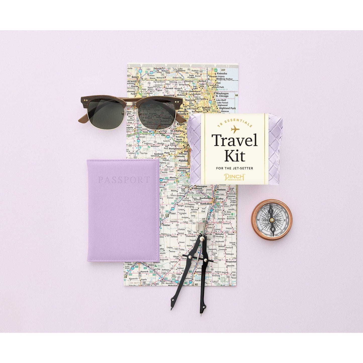 Pinch Provisions - Woven Travel Kit: Lavender