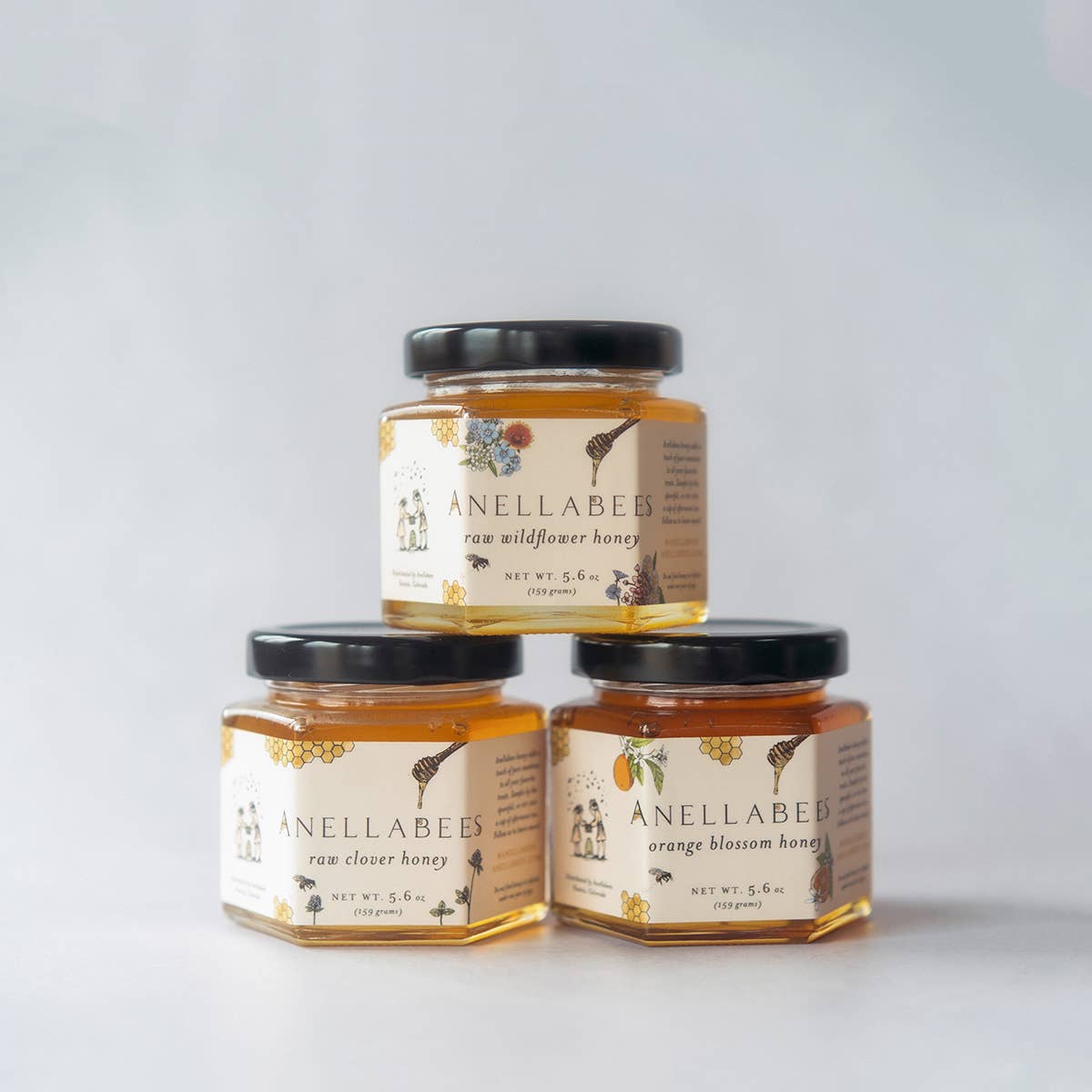 Anellabees - Raw Wildflower Honey