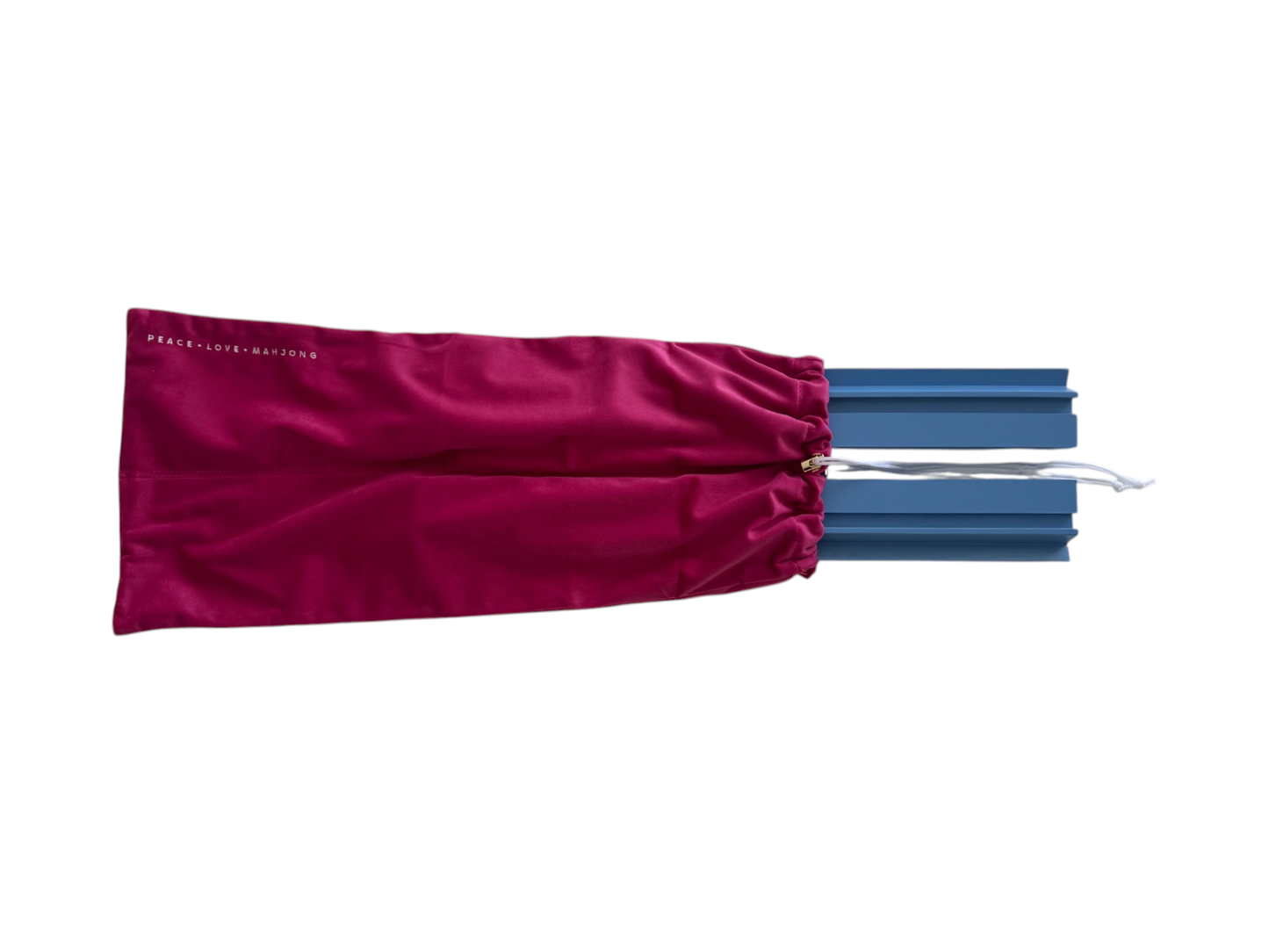 Peace Love Mahjong - Rack Bag: Hot Pink