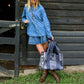 Navy Bandana Bow Jelly Tote Bag - Case-Mate