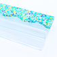 My Fair Mahjong - MAHJONG RACK PUSHER ADD ON-MAGNETIC | Premium Acrylic Set(4): Transparent-Wavy-Green