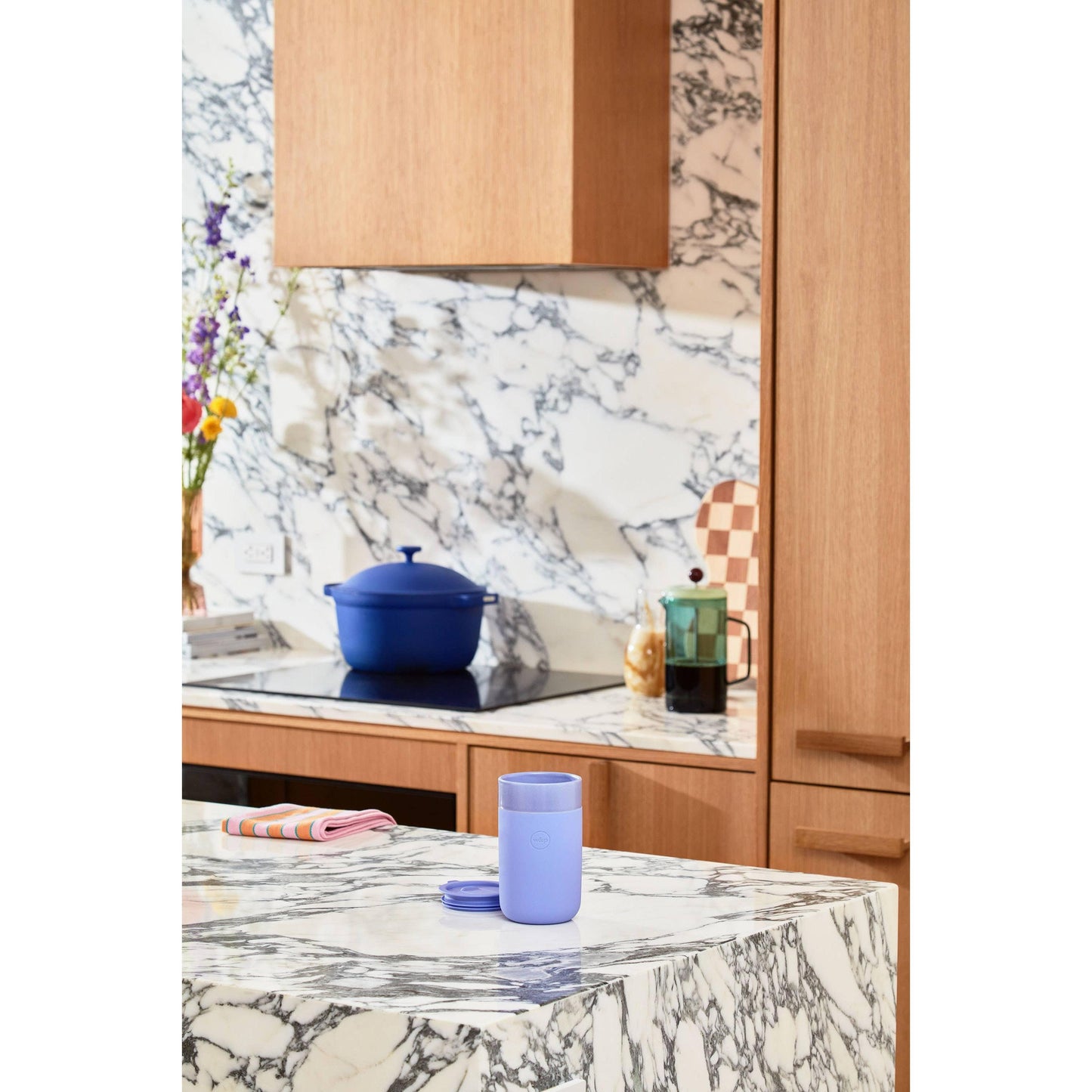 W&P - Ceramic Reusable Coffee Mug 16oz: Terrazzo Blush