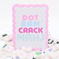 Middle & Main Mahjong - Dot Bam Crack Mahj Shuffler Pair