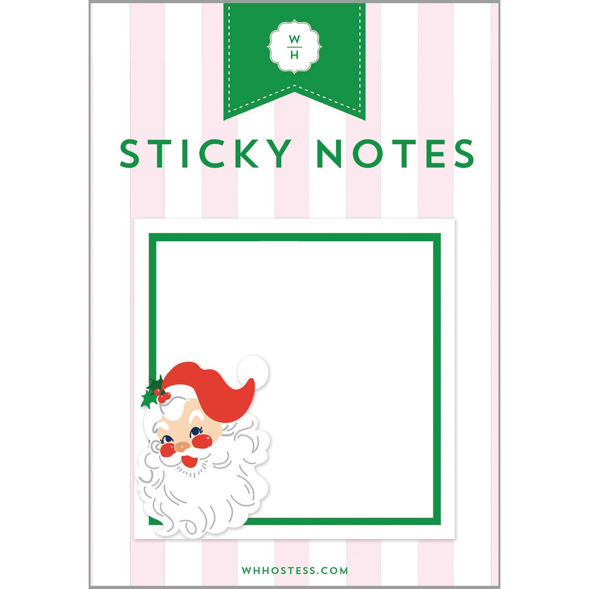Santa Cabana Stripes Sticky Notes