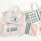 Santa Barbara Design Studio  - Mahjong Canvas Tote - Mahj Pink