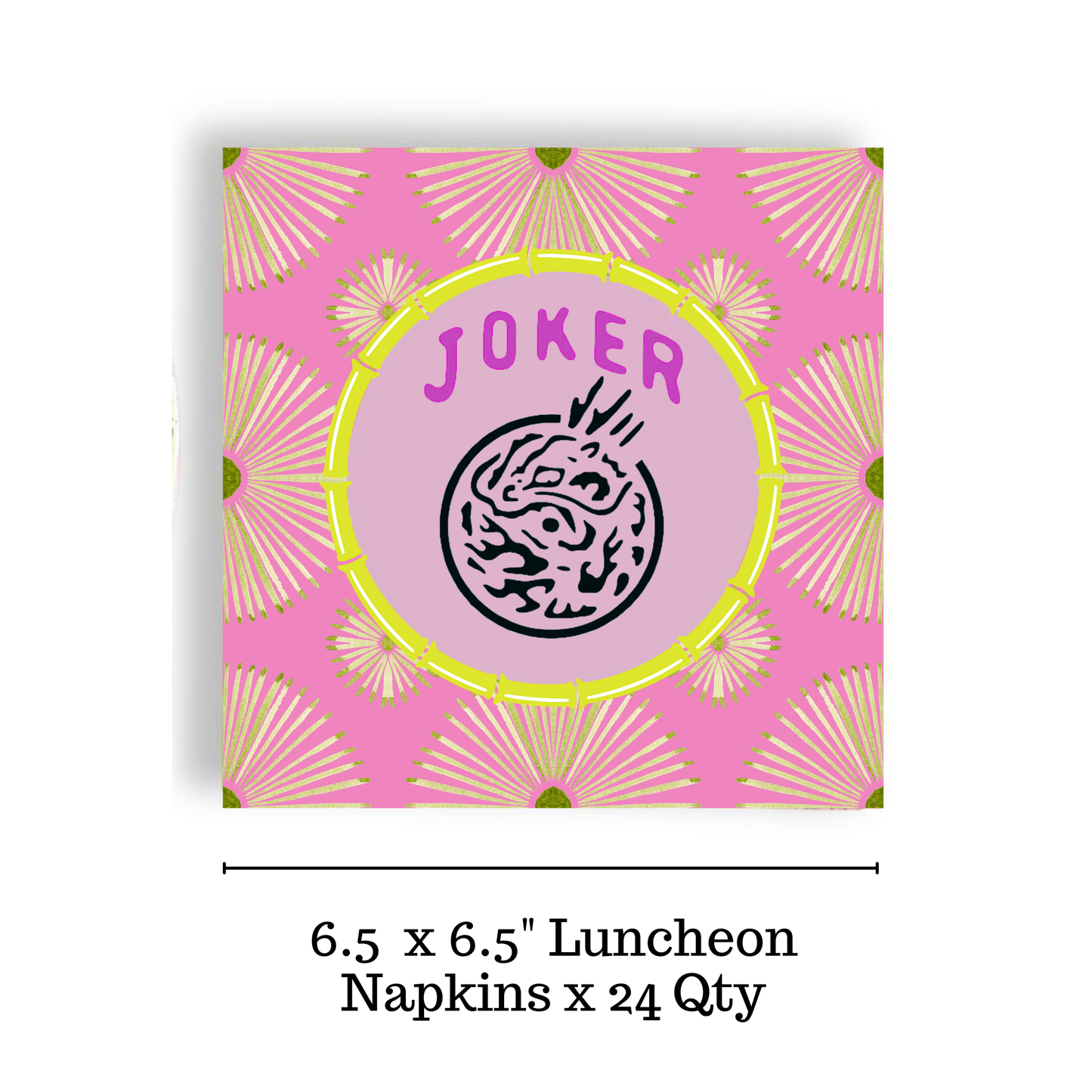 Fabuplates - Mahjong 24ct Luncheon Napkin Separates (3 ply)