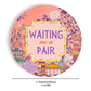 Mahjong Appetizer Plates “Waiting on a Pair” 7" Paper Plates - Fabuplates